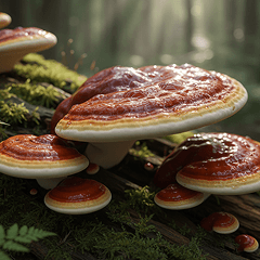 Lesklokorka lesklá (reishi)